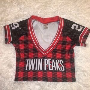 Twin Peaks Girl Football Top